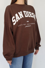 OVER SAN DIEGO ROUND NECK SWEATSHIRT