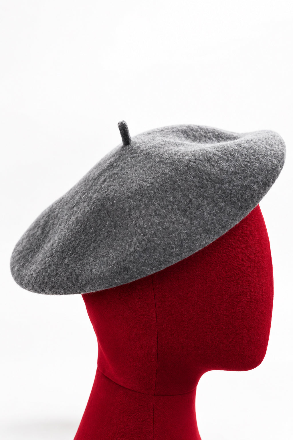 CAPPELLO BASCO GRIGIO SCURO