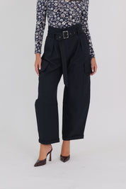 PANTALONE TASCONI BLU