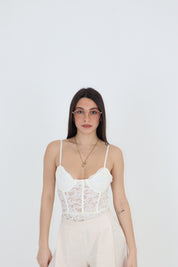 BODY KIM PIZZO BIANCO