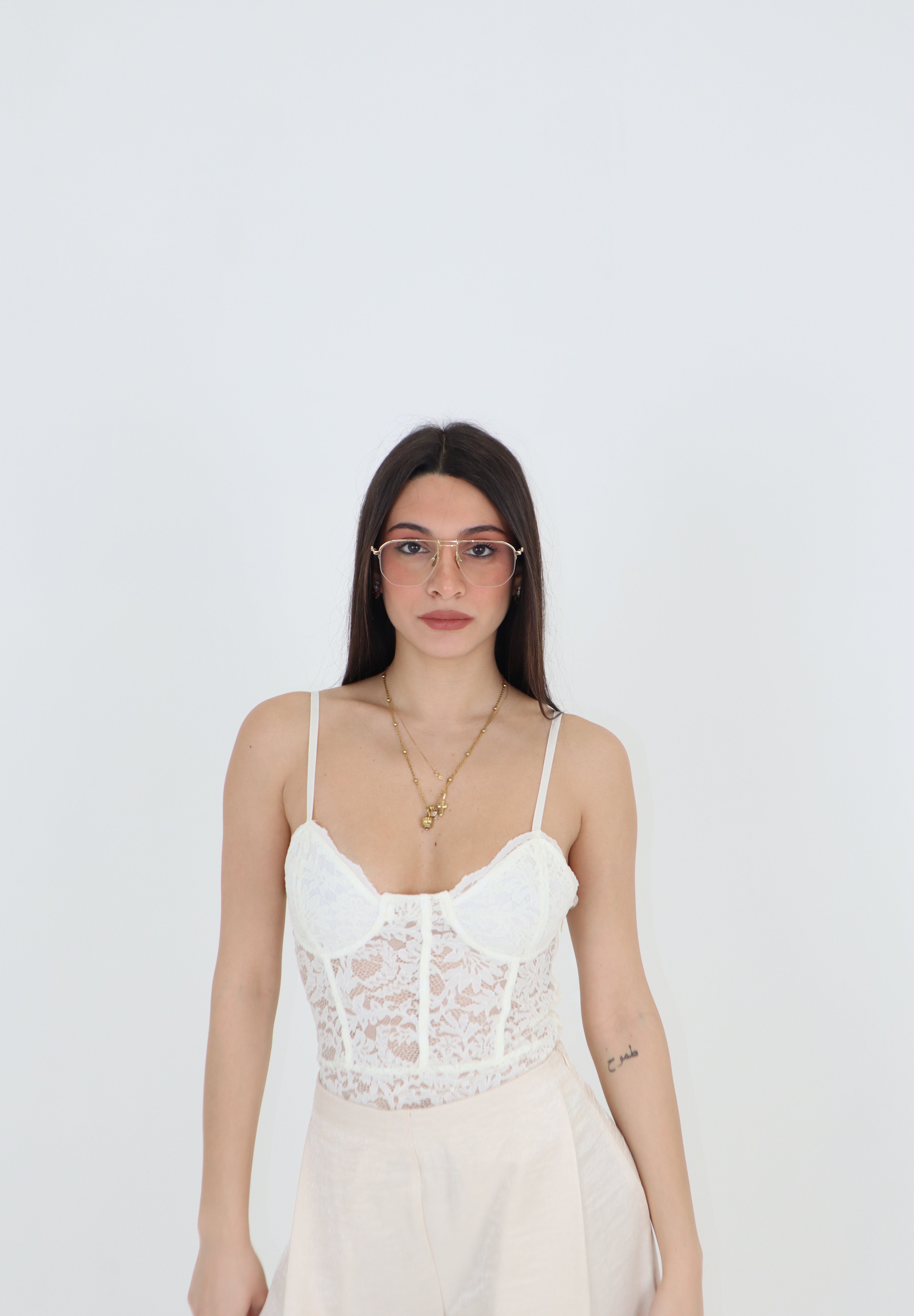 BODY KIM PIZZO BIANCO