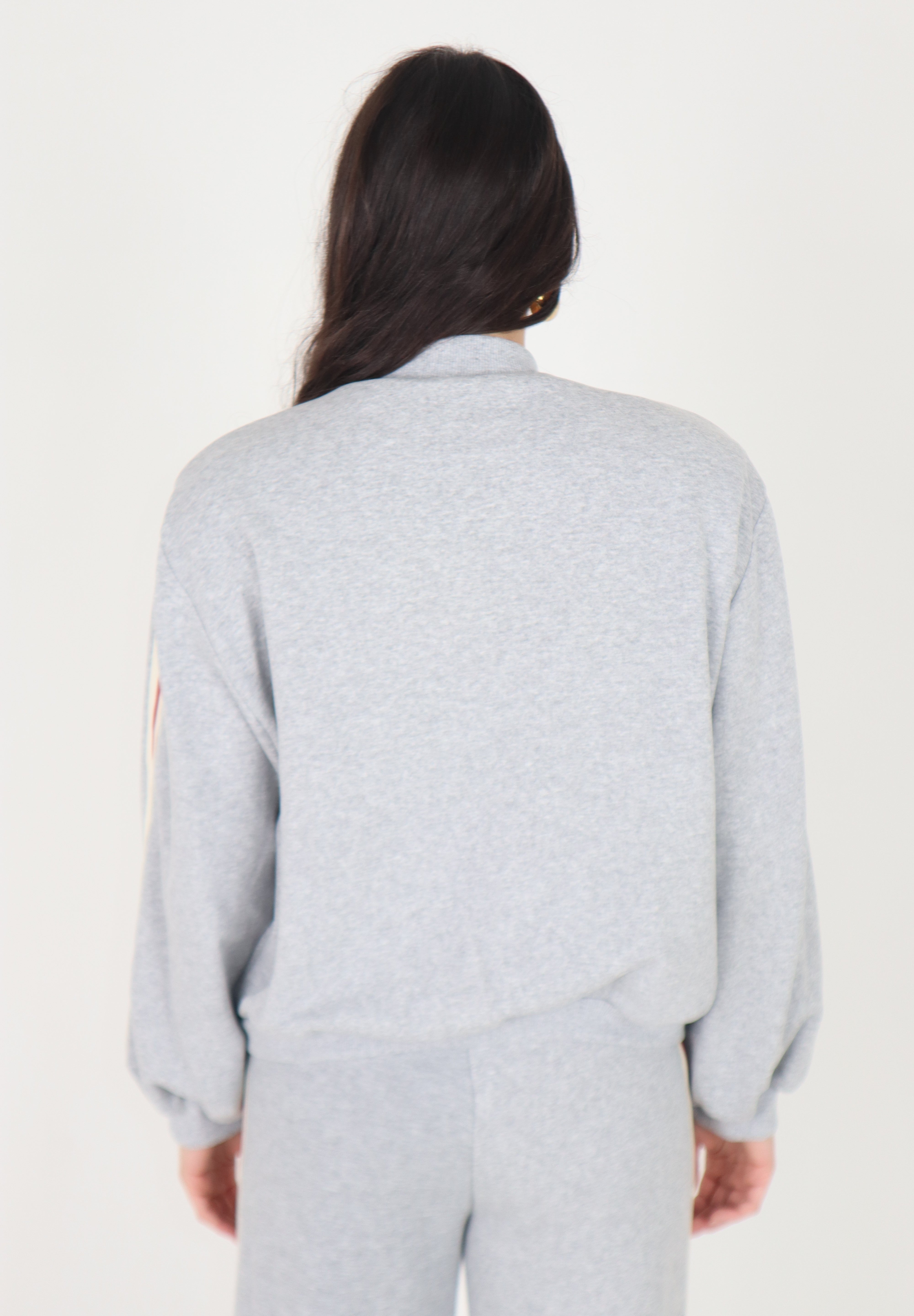 BOMBER IN FELPA JAPAN GREY
