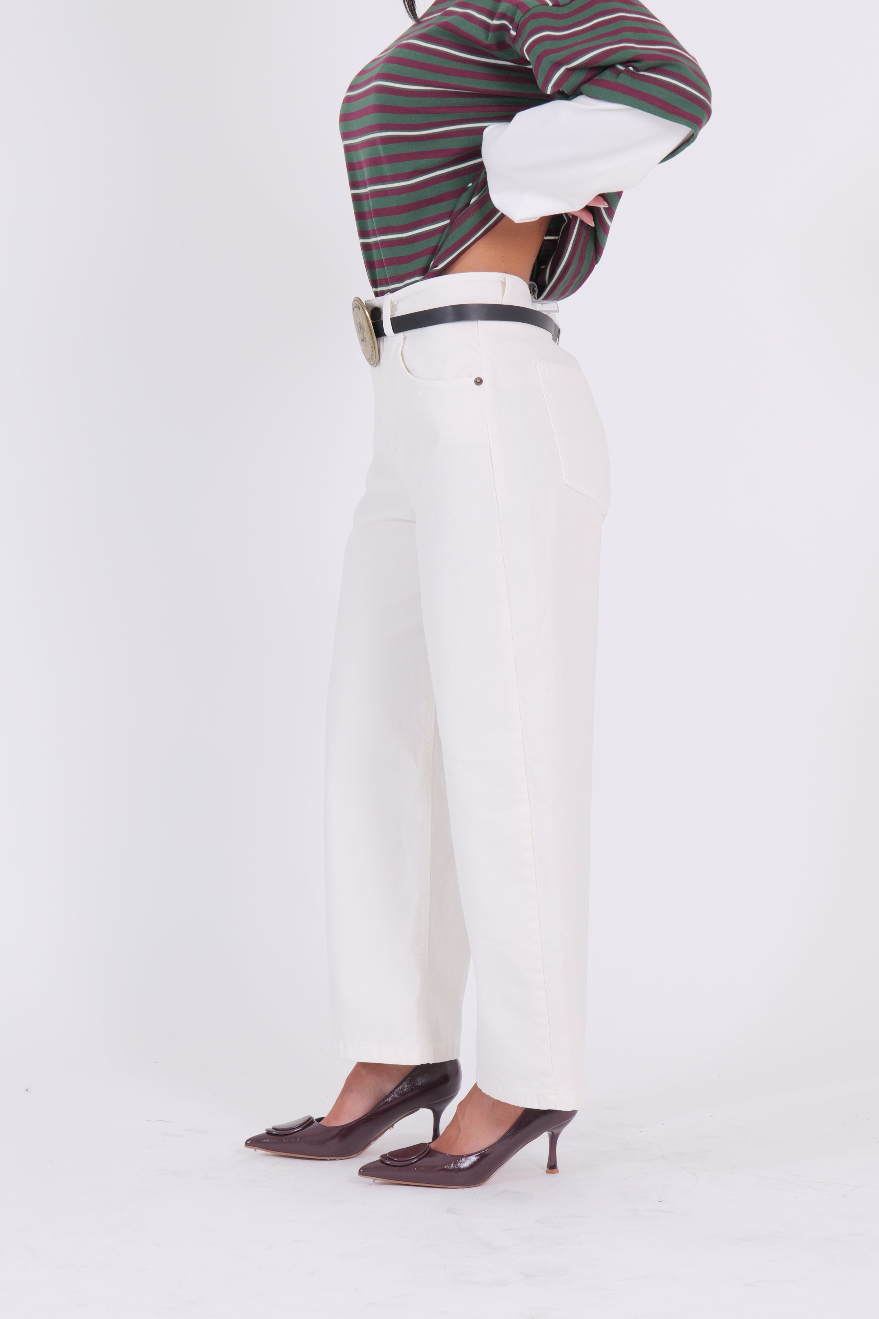 PANTALONE LOST BIANCO