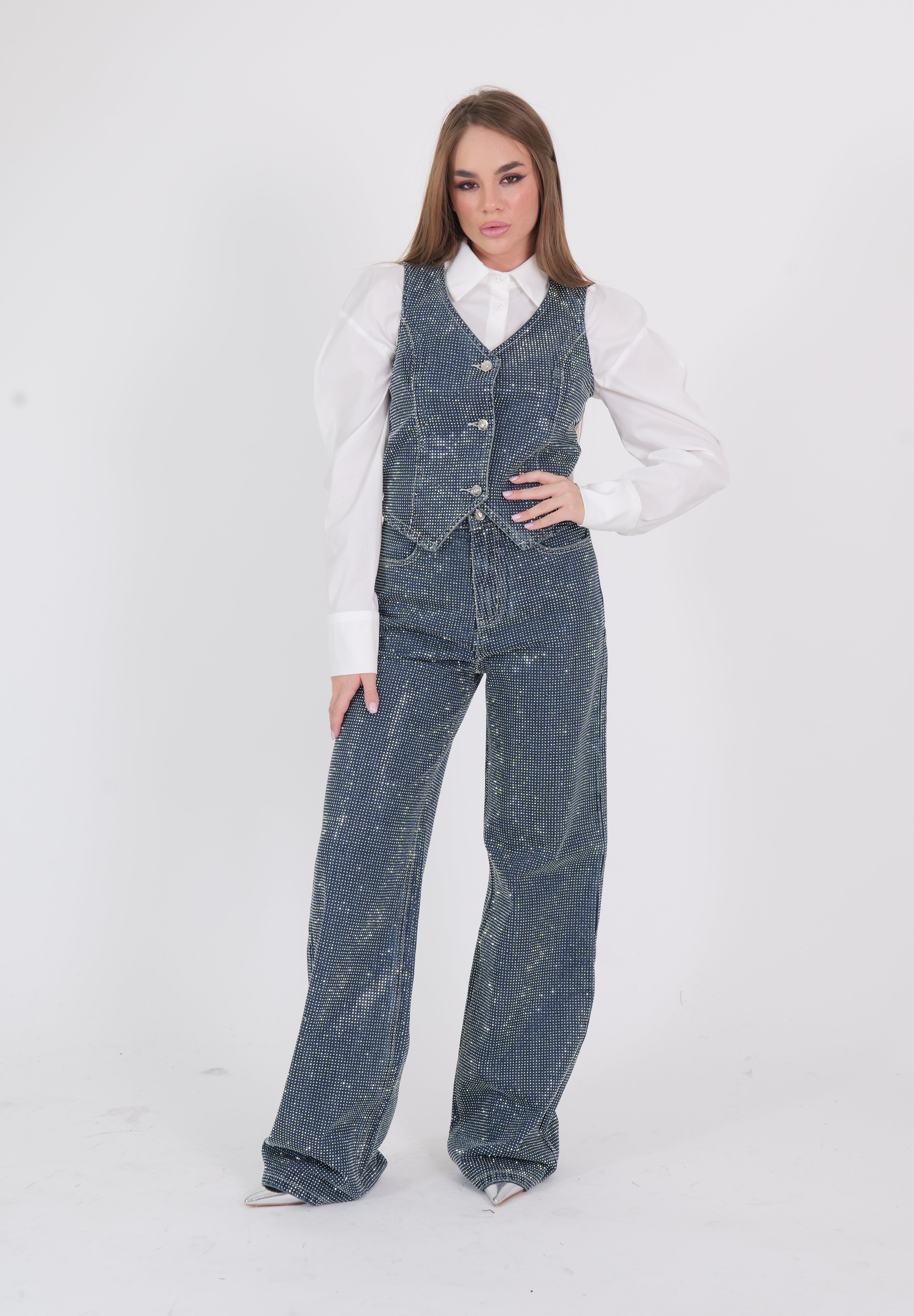 NEBRY PANTS BLUE