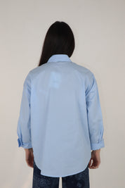 CAMICIA CELESTE