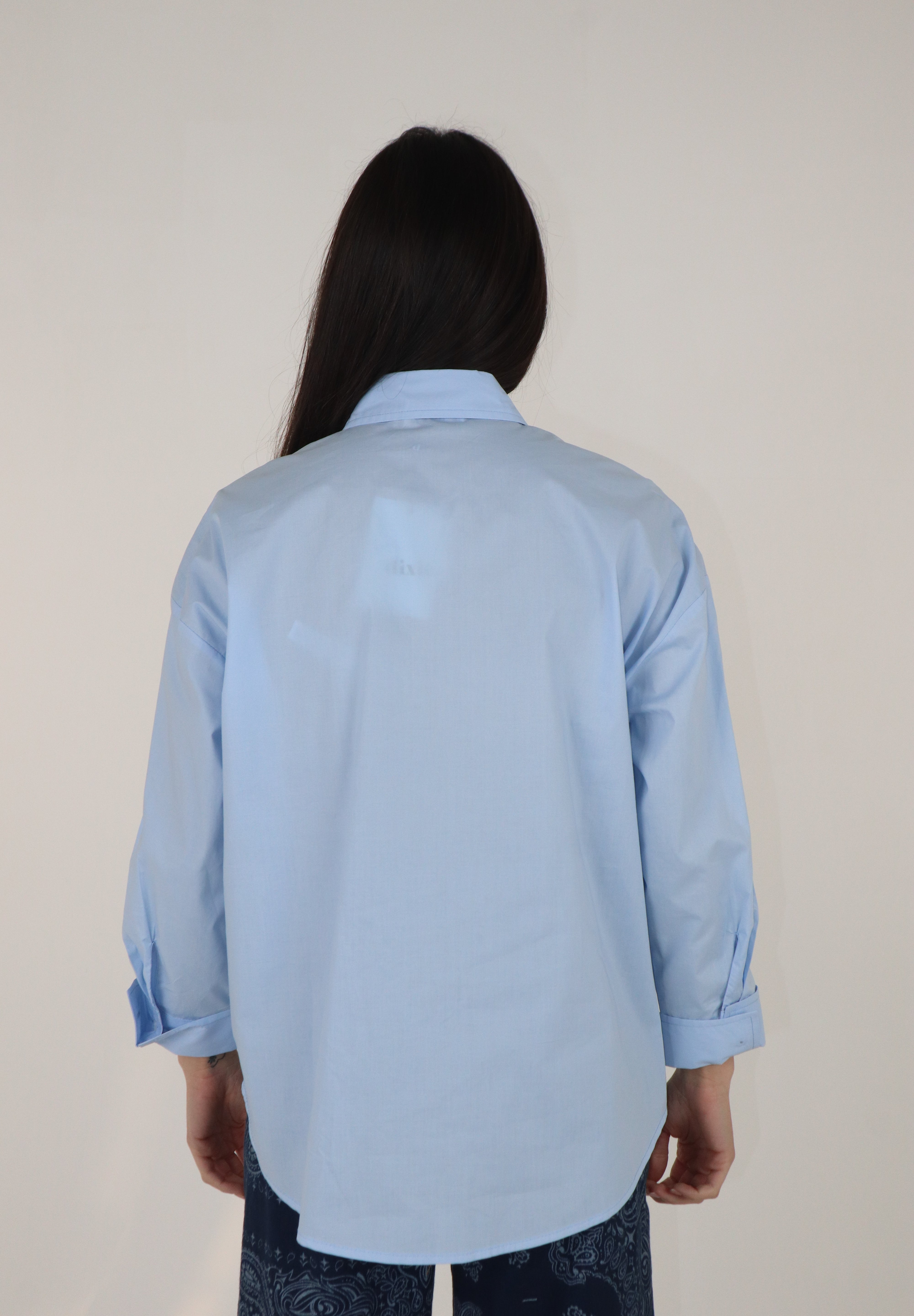 CAMICIA CELESTE