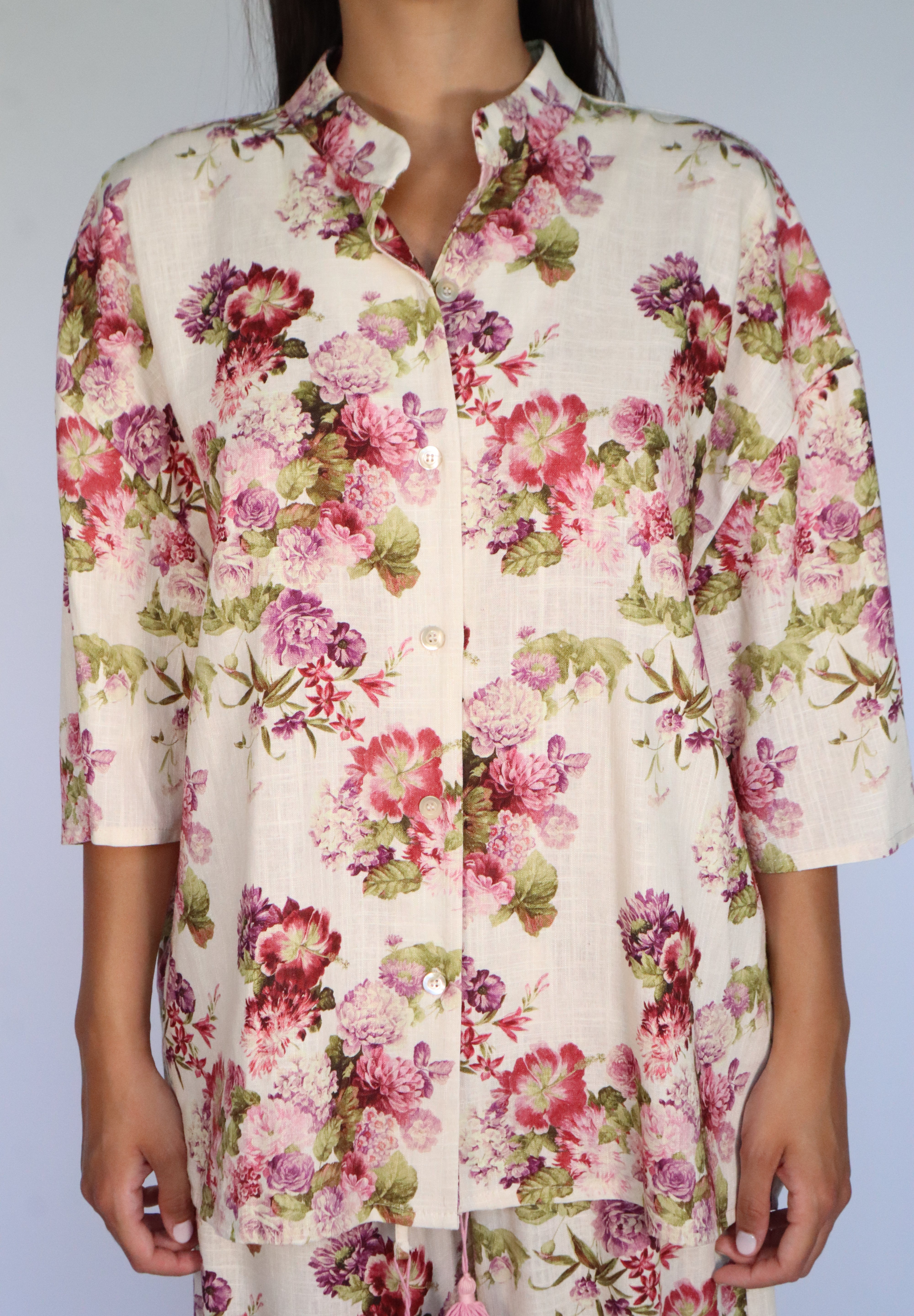 CAMICIA FLORES