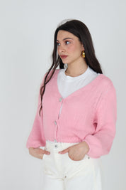 CARDIGAN SUMMER ROSA
