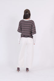 PANTALONE LOST BIANCO