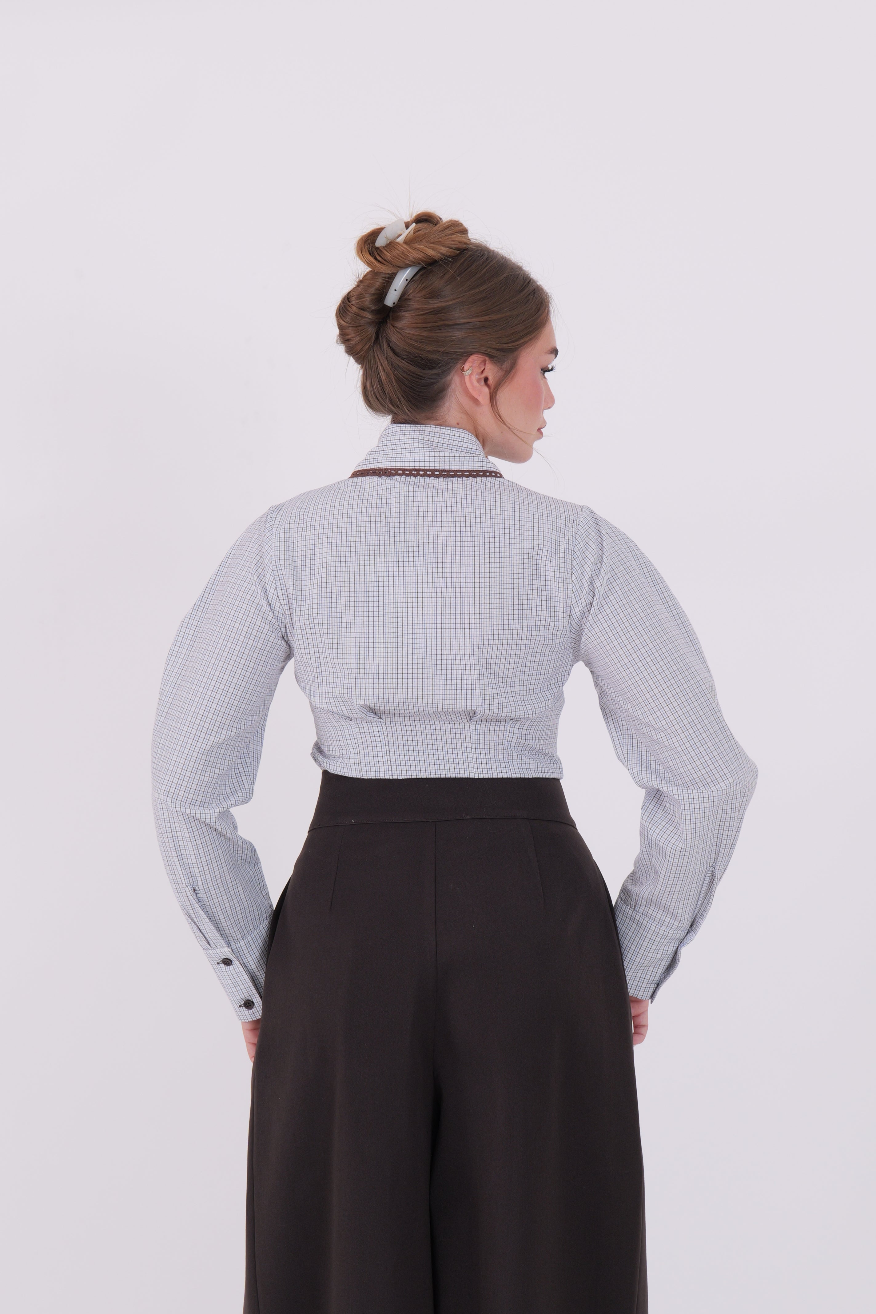 CAMICIA BROWN CHECK