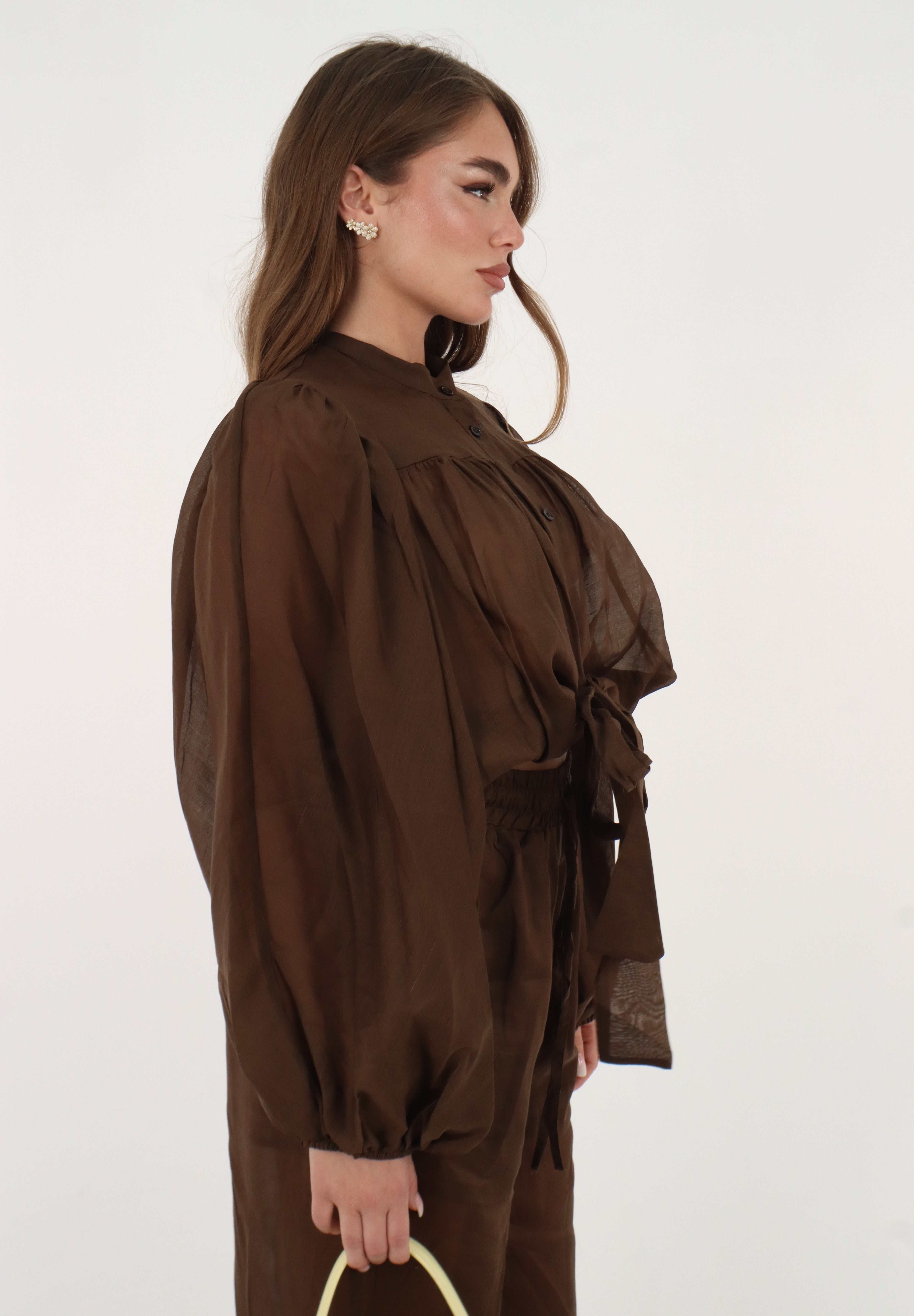 CAMICIA OIL MORO