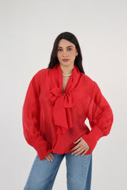 CAMICIA MARY ROSSA