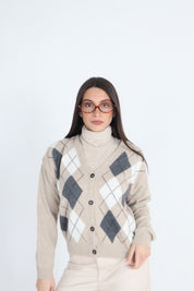 CARDIGAN ROMBI NEW