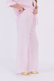 PANTALONE LINO ROSA DIXIE