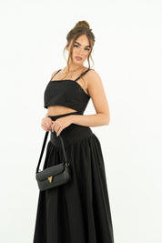 TOP COACHELLA NERO