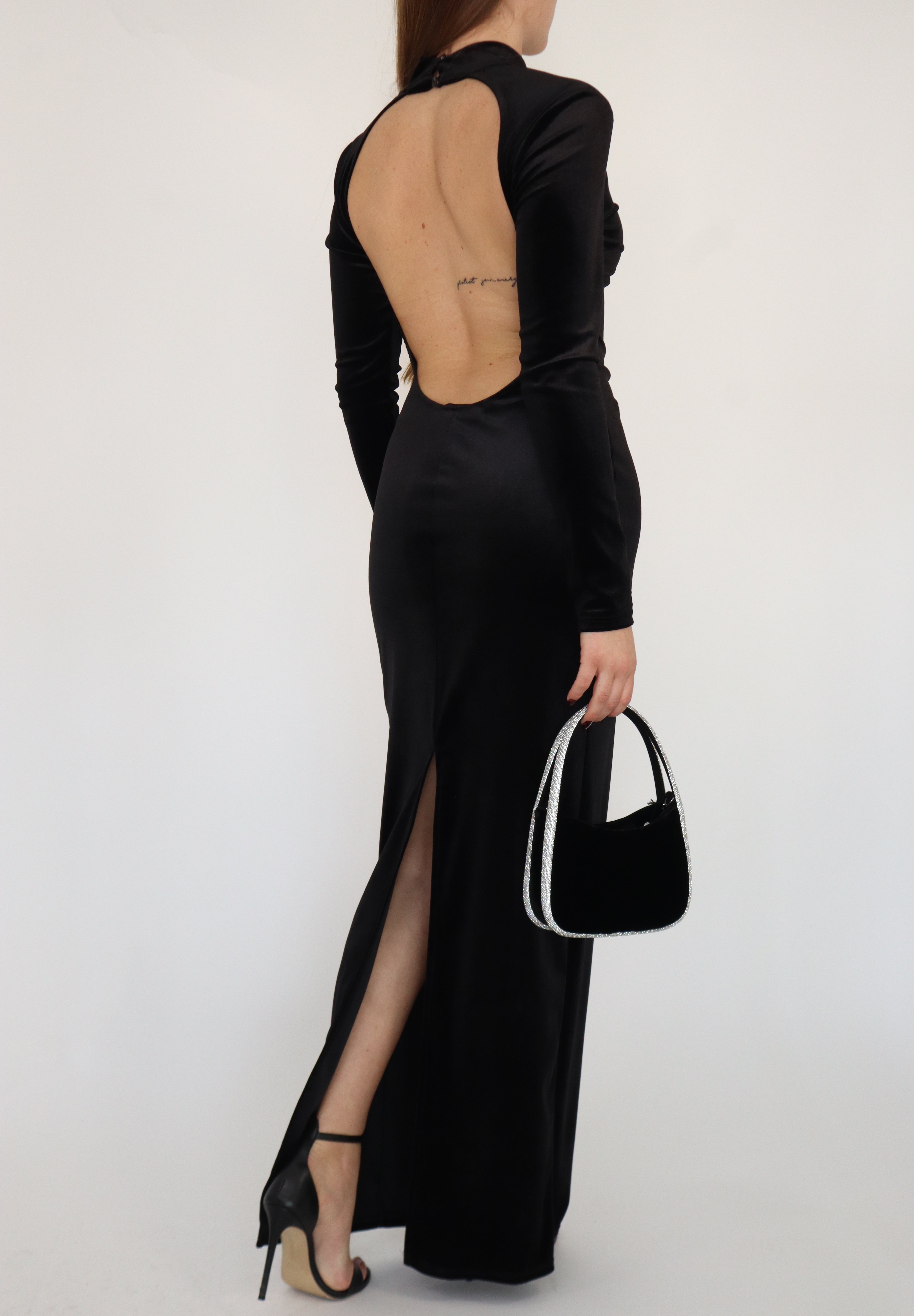 LONG DRESS VELVET OBLÓ