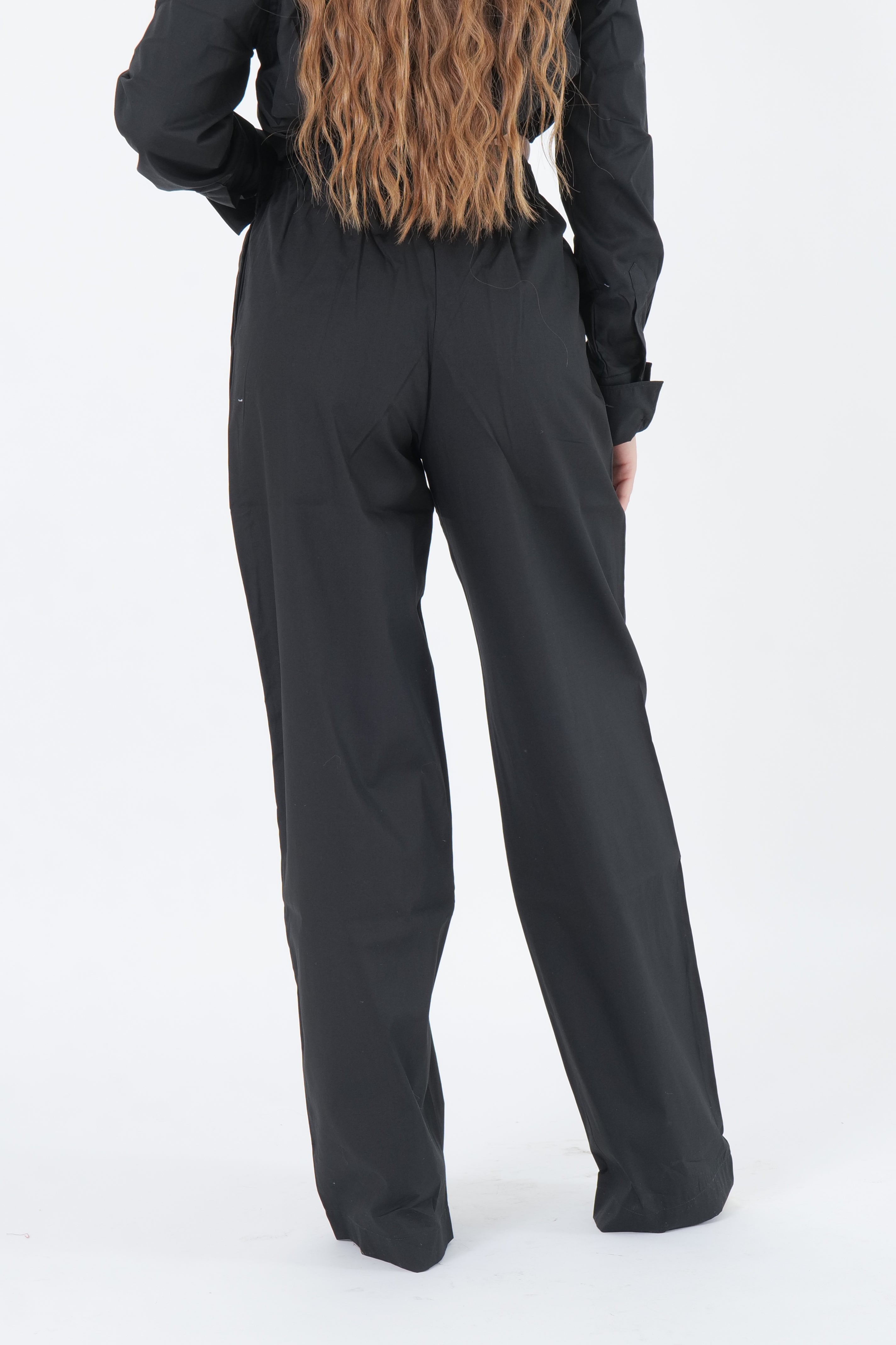 PANTALONE COTTON NERO