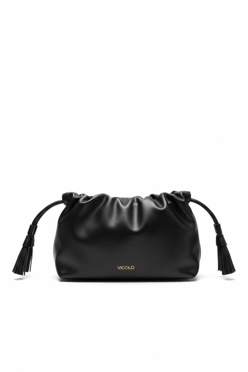 BAG SMALL TASSEL NERA