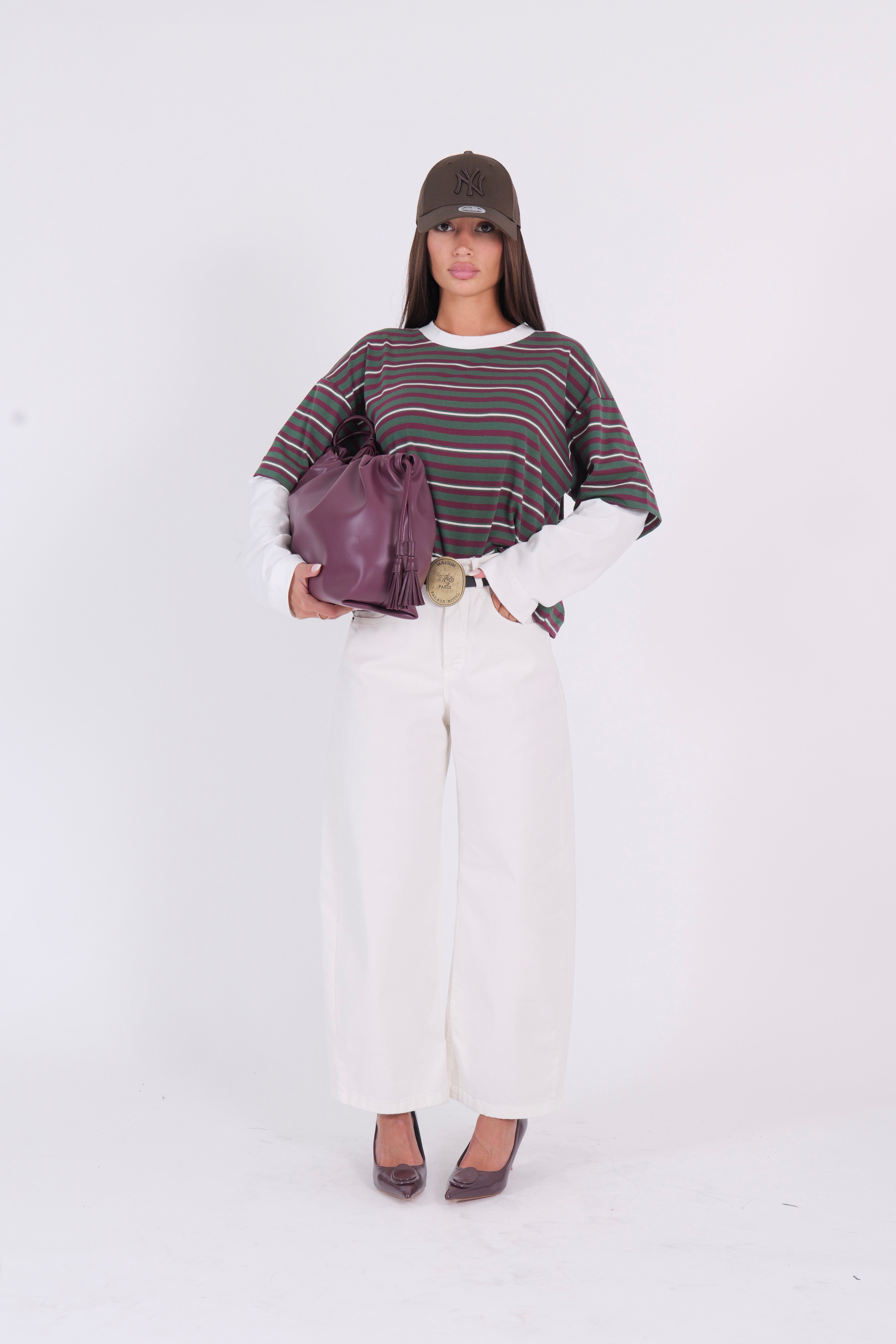 PANTALONE LOST BIANCO