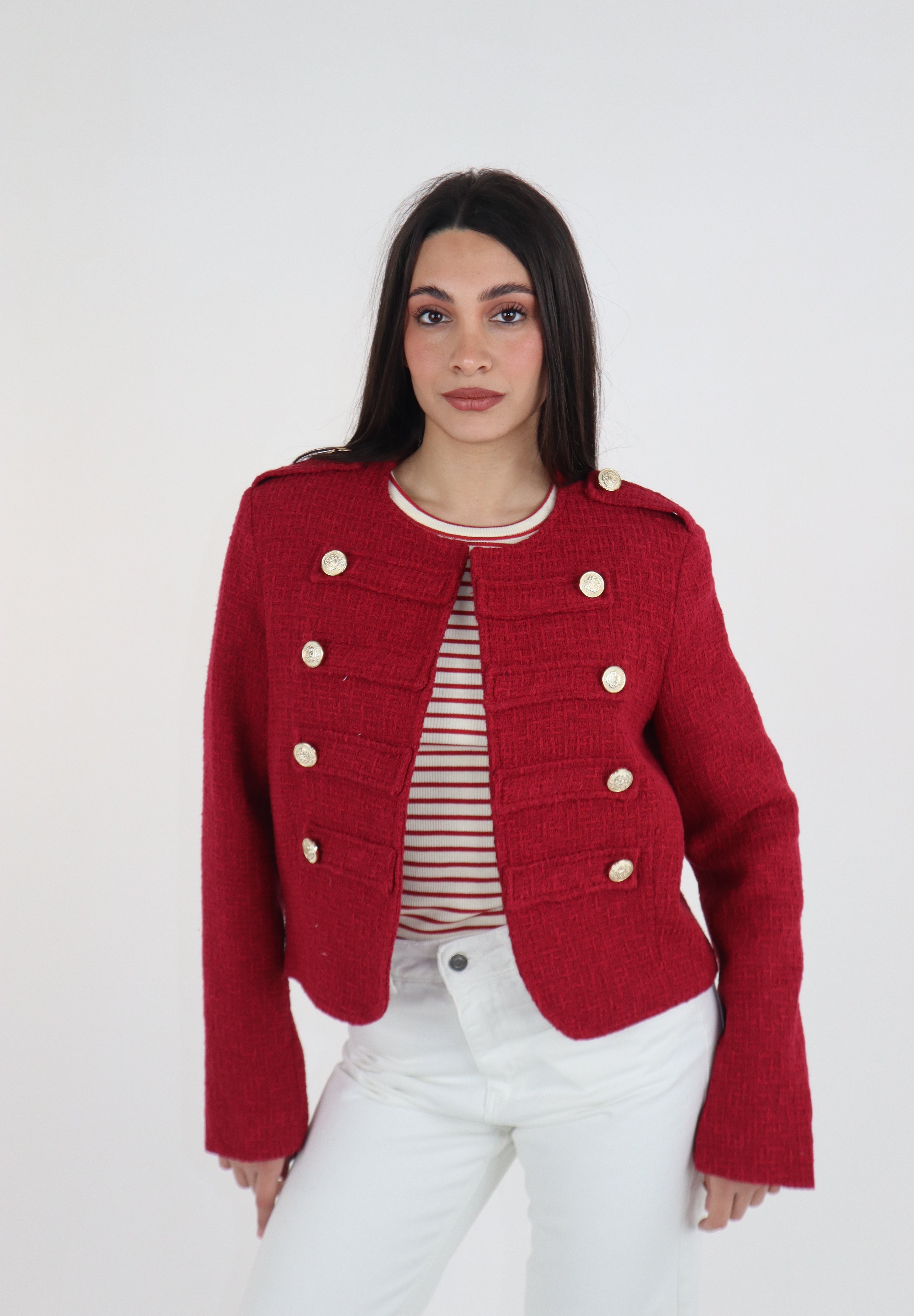 GIACCA NAPOLEONE ROSSO