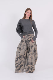 PANTALONE MIMETICO GRIGIO