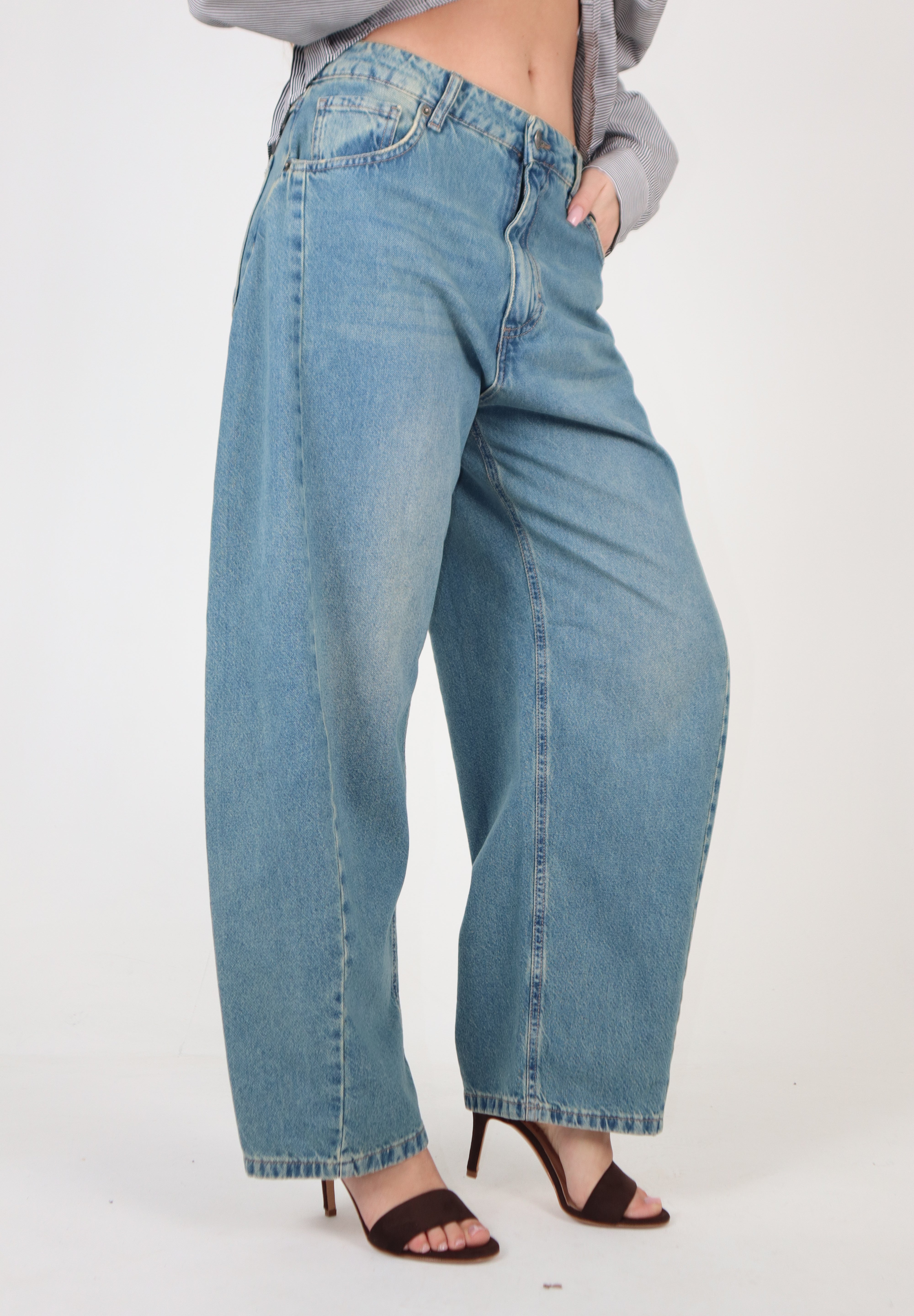 DENIM BARRELL BLU
