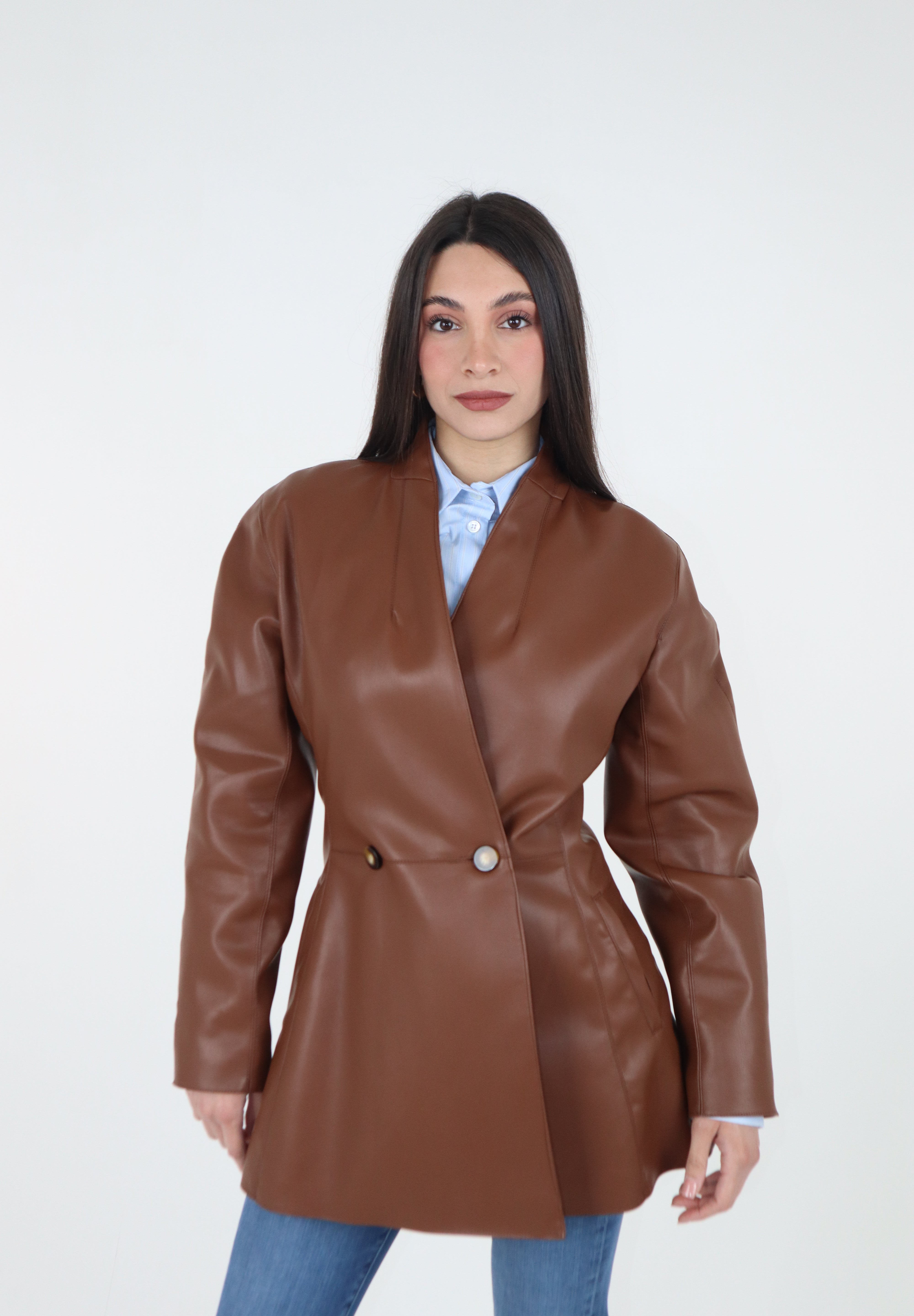 GIACCA GRACE COGNAC