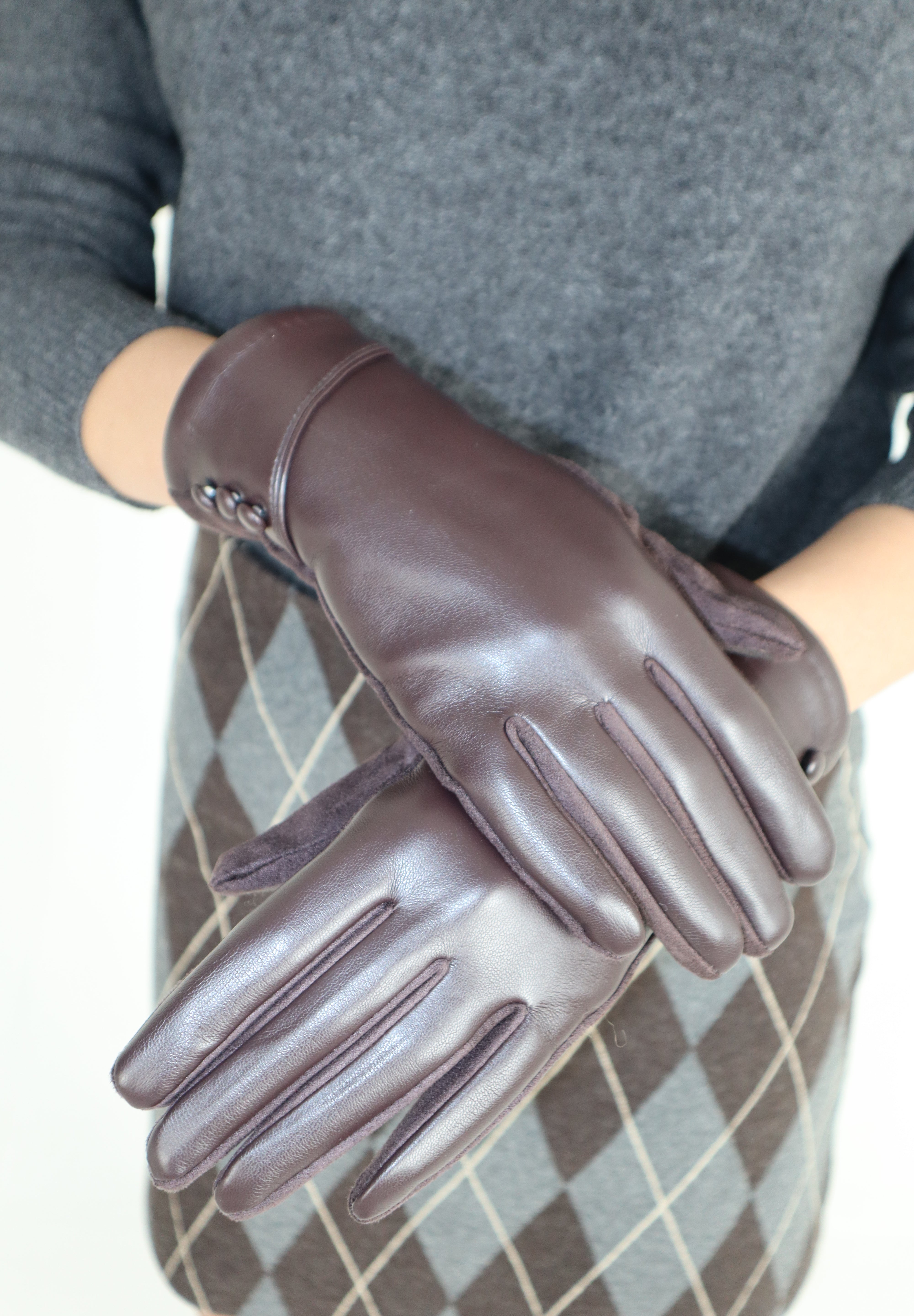 GUANTI SIMILPELLE E SUEDE