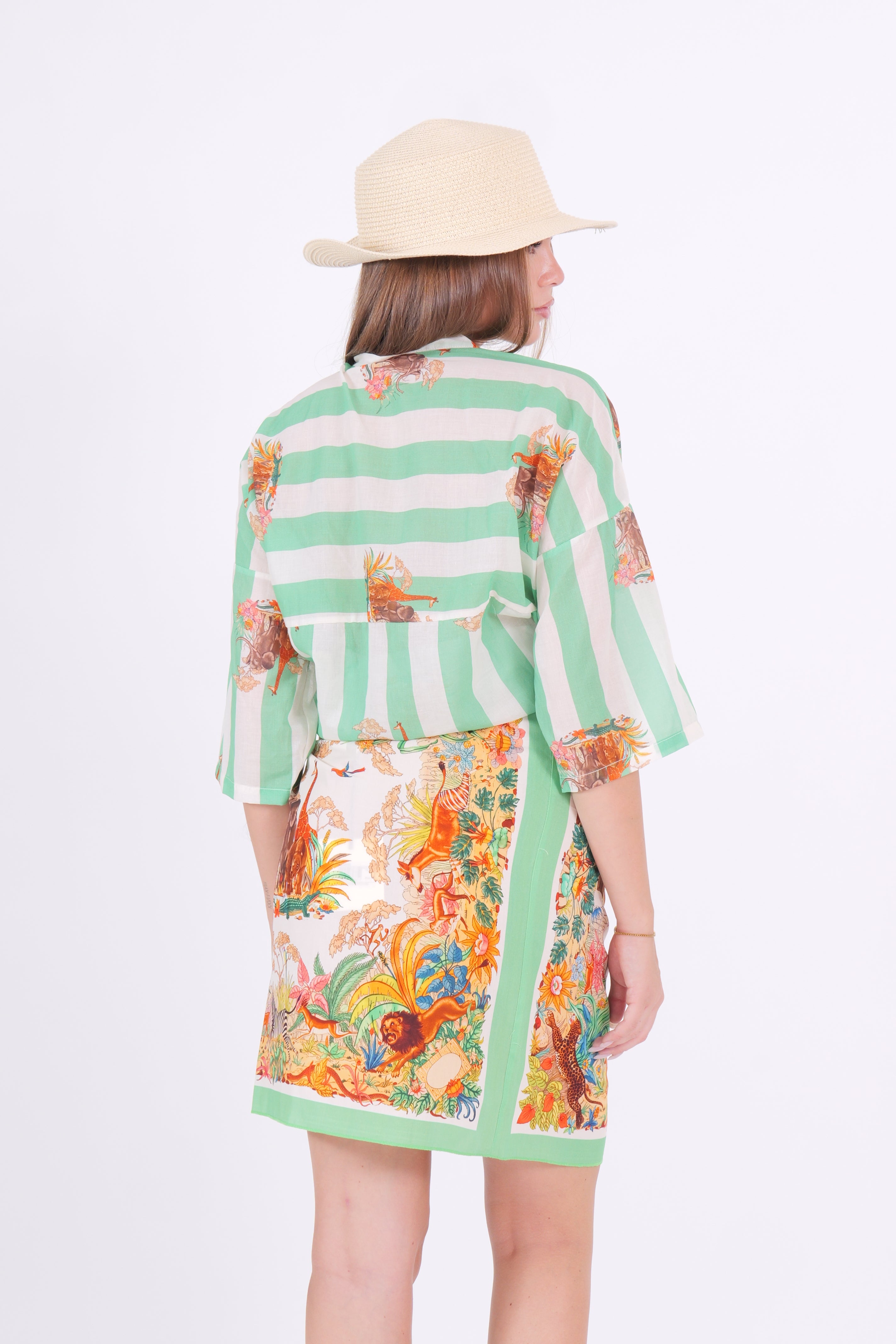 CAMICIA MUSSOLA RIGA SAVANA