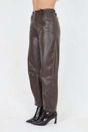 PANTALONE BALLON LEATHER