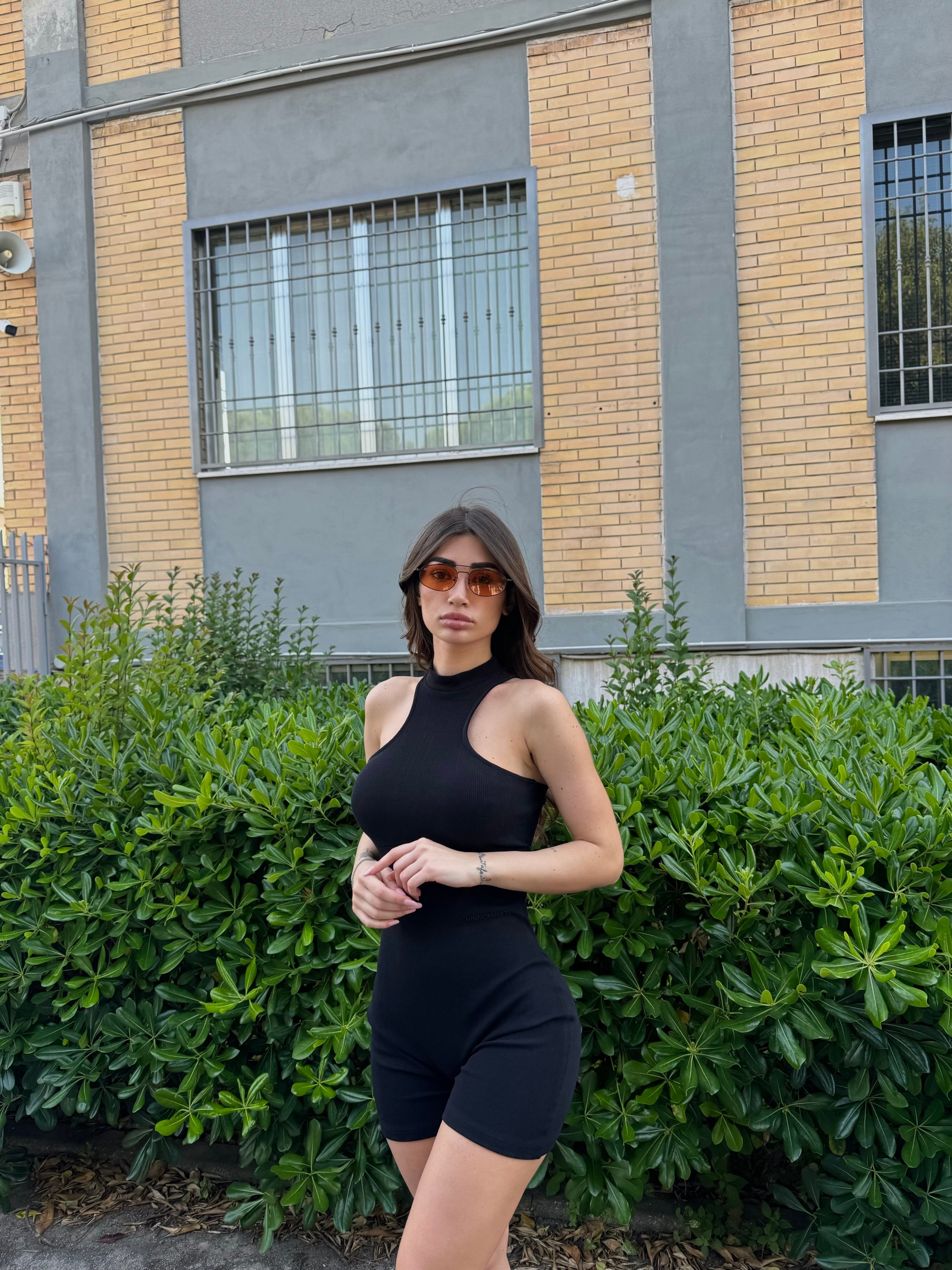 MINI RIBBED JUMPSUIT