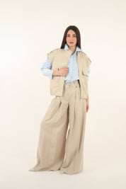 PANTALONE DIXIE PENCES BEIGE