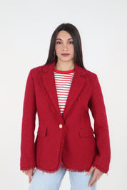 GIACCA CELINE ROSSA