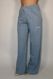 PANTALONE IN FELPA AZZURRO