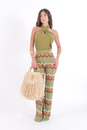 PANTALONE OLIVIA MILITARE