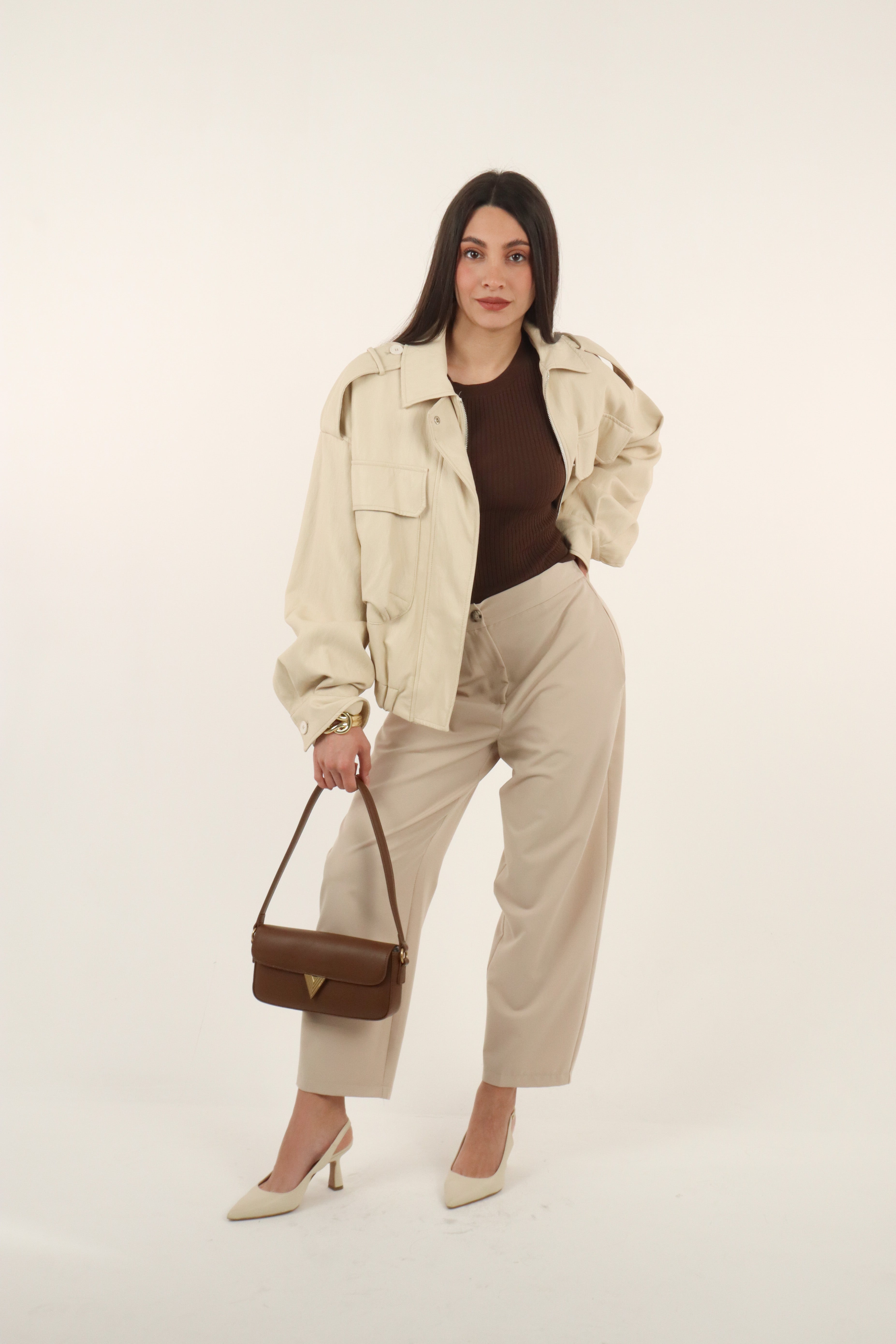 PANTALONE BEIGE