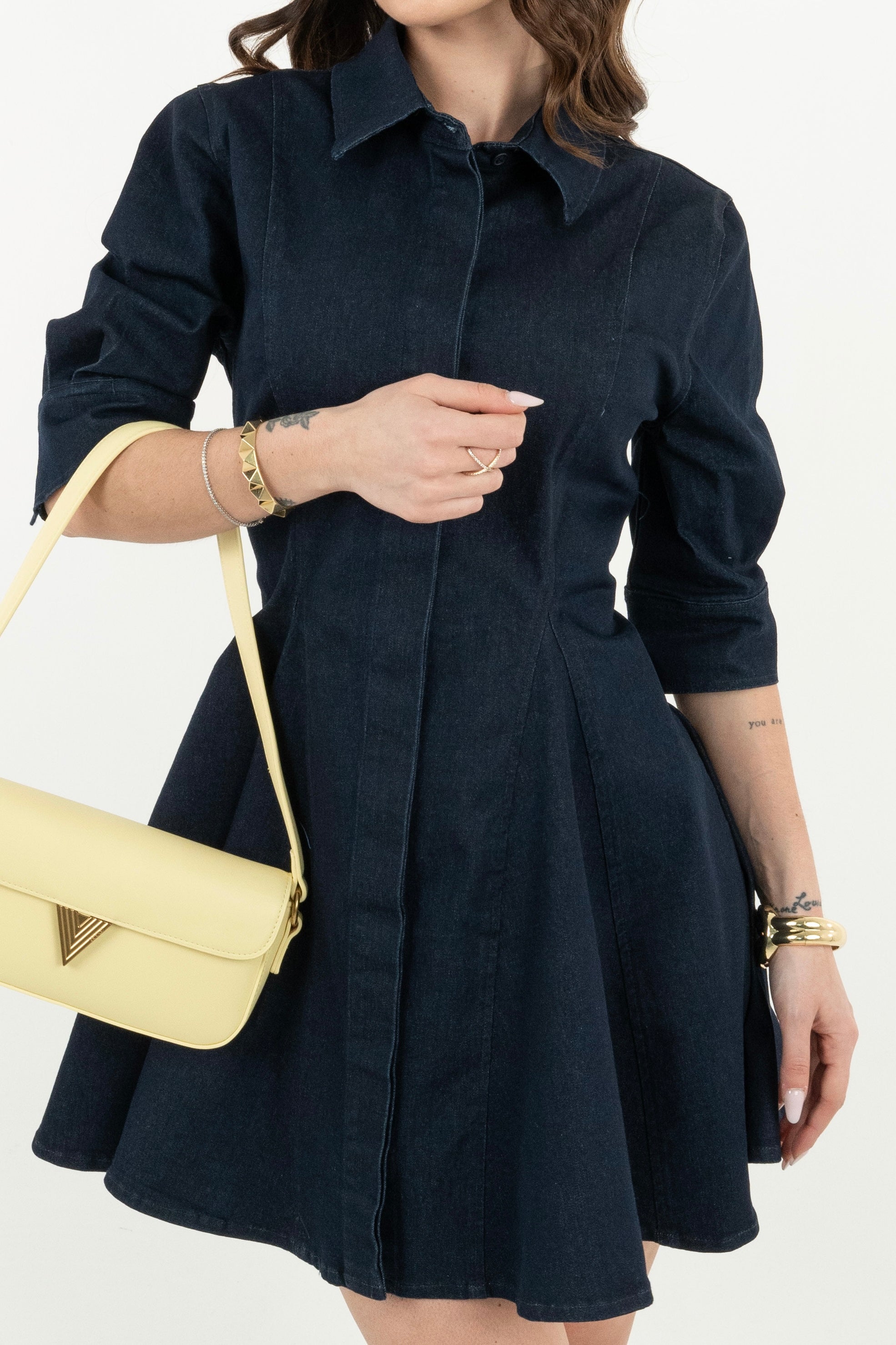 MINI DRESS DENIM