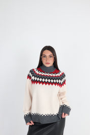 PULL ROMBI LUREX