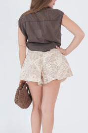 SHORTS BANDANA BURRO