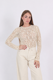 BODY GIROCOLLO PIZZO BURRO