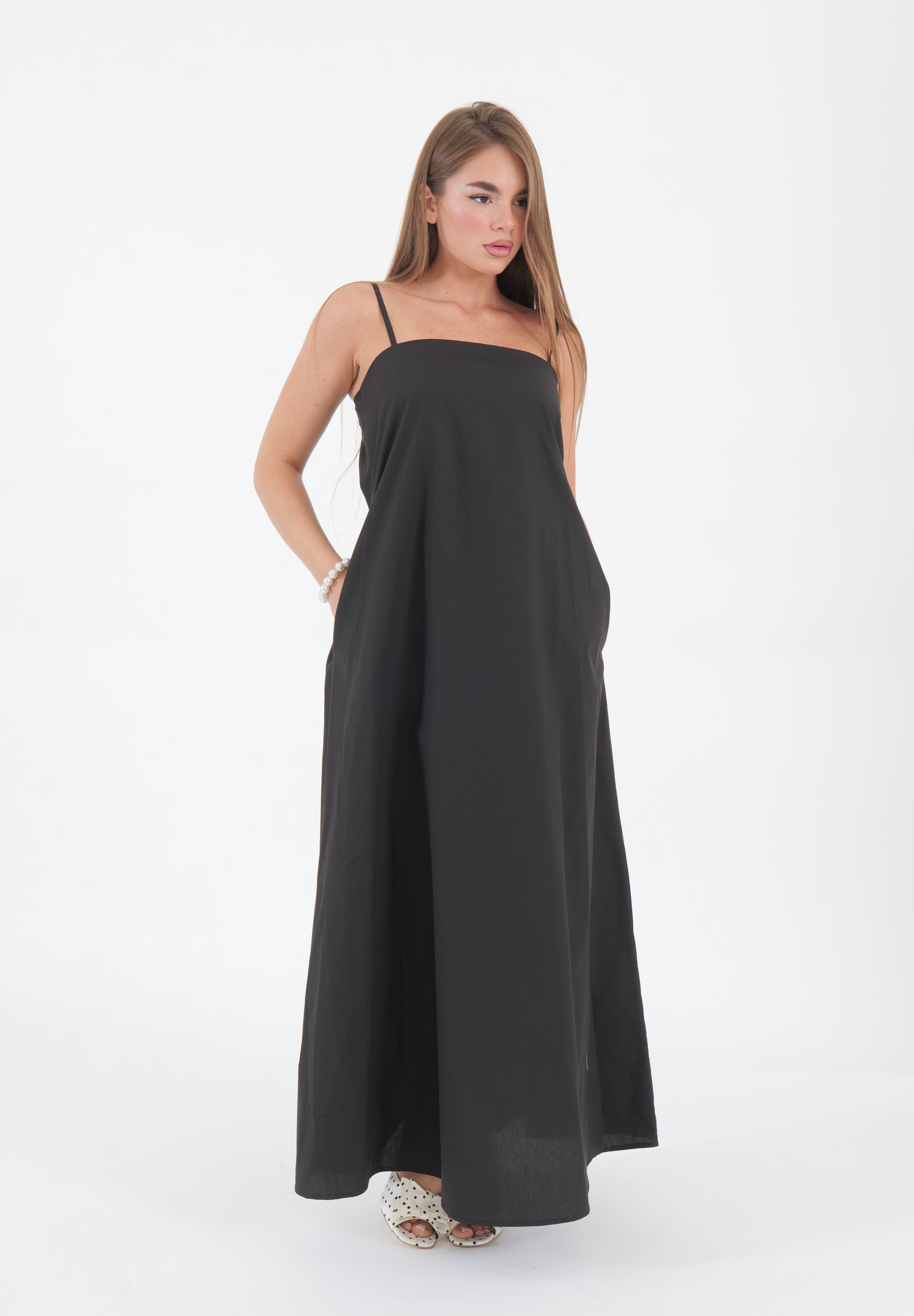 ABITO COTTON BLACK