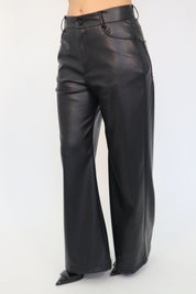 ECO-LEATHER TROUSERS