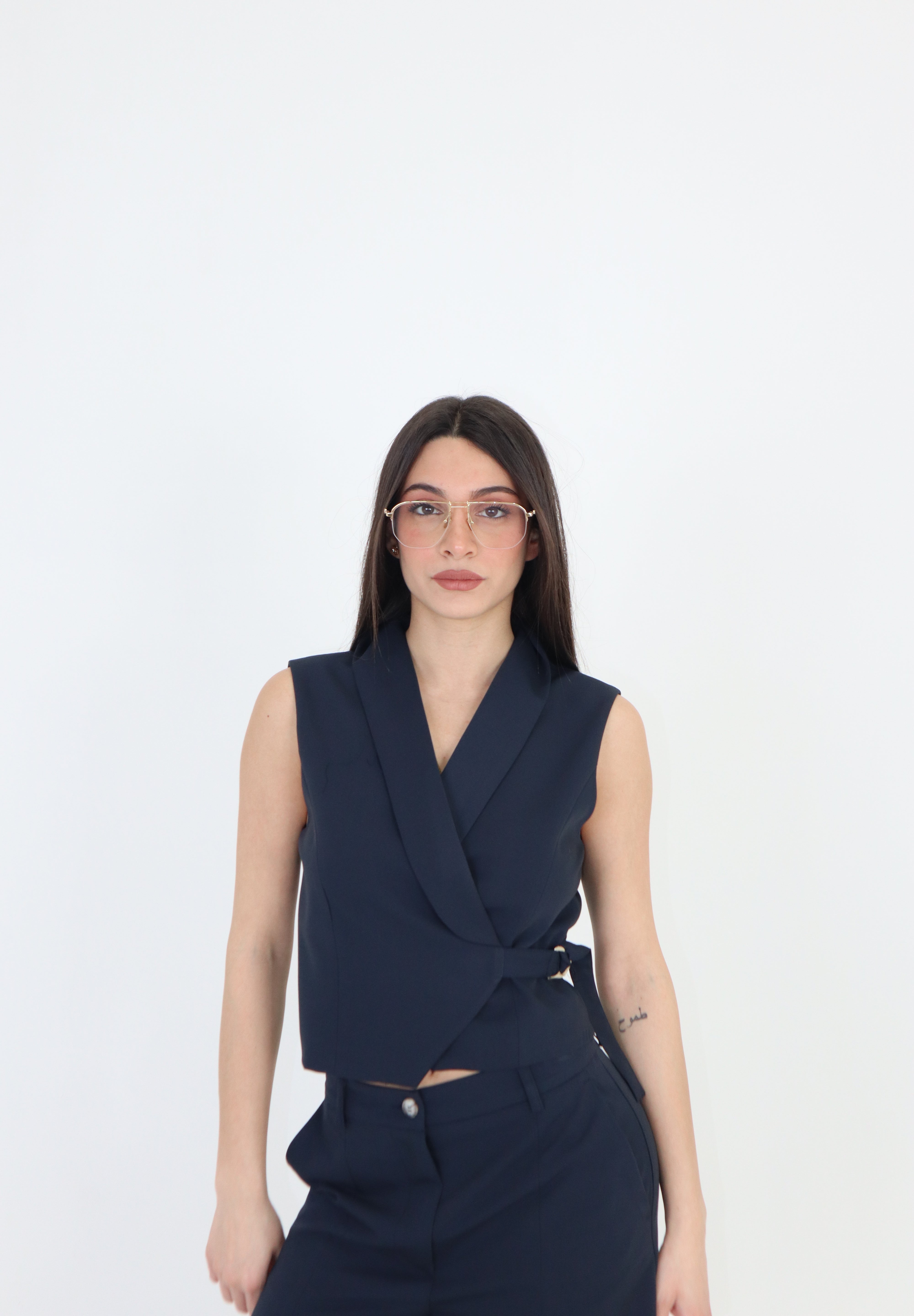 GILET SOPHIA BLU
