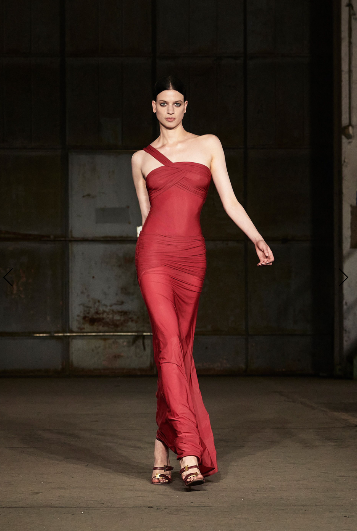 LONG DRESS XENA ROSSO