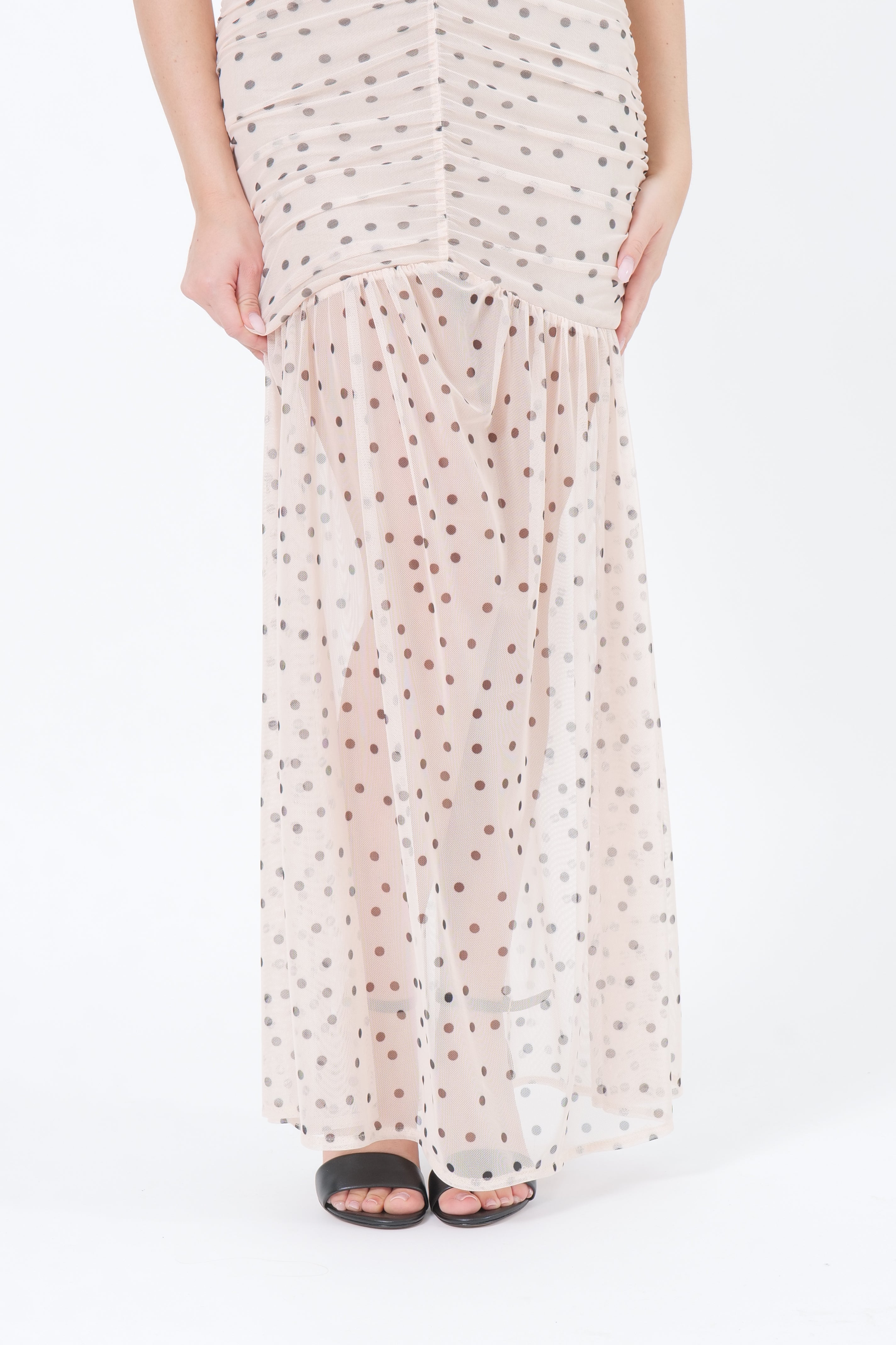 ABITO TULLE POIS