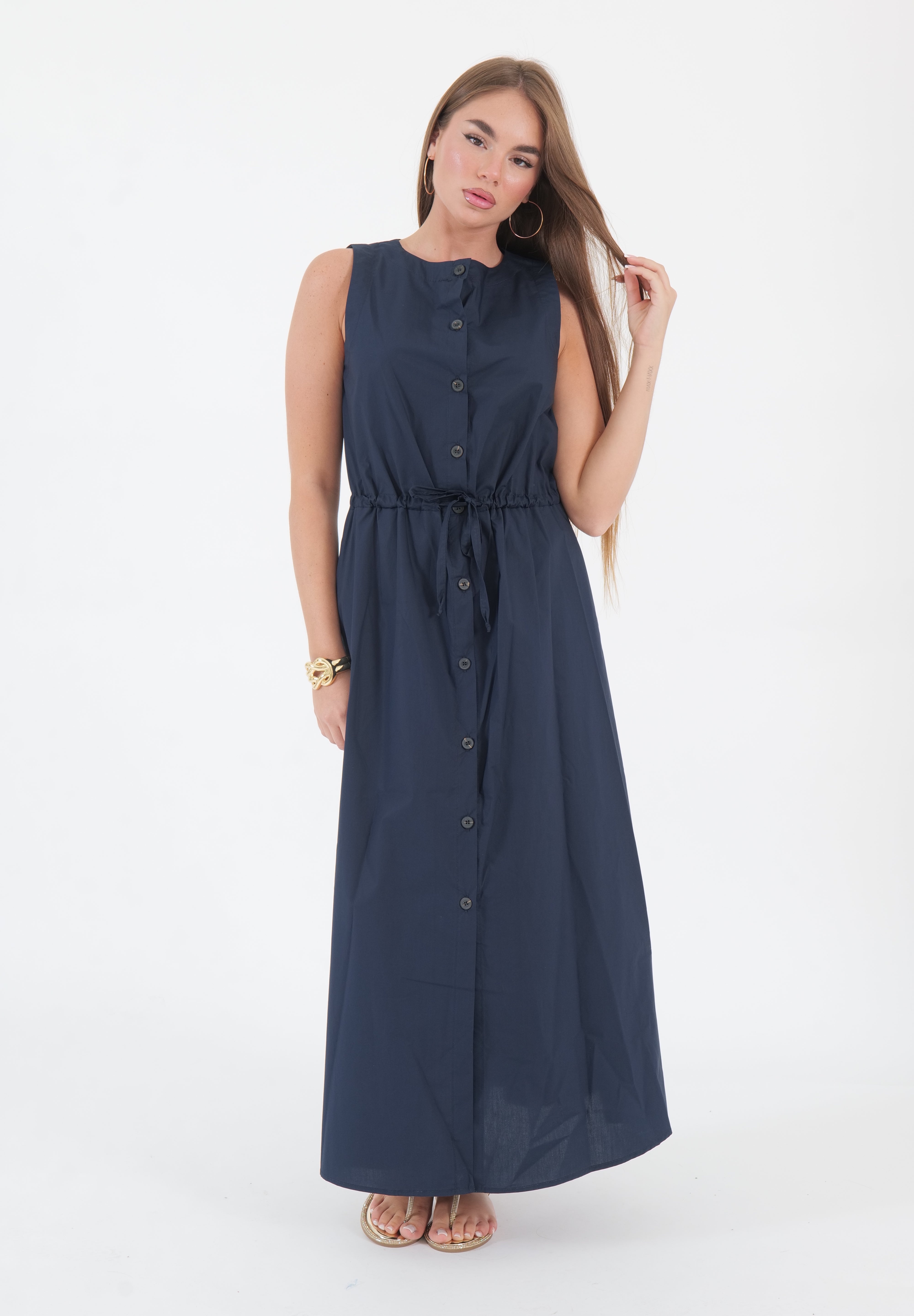 ABITO COULISSE BLU