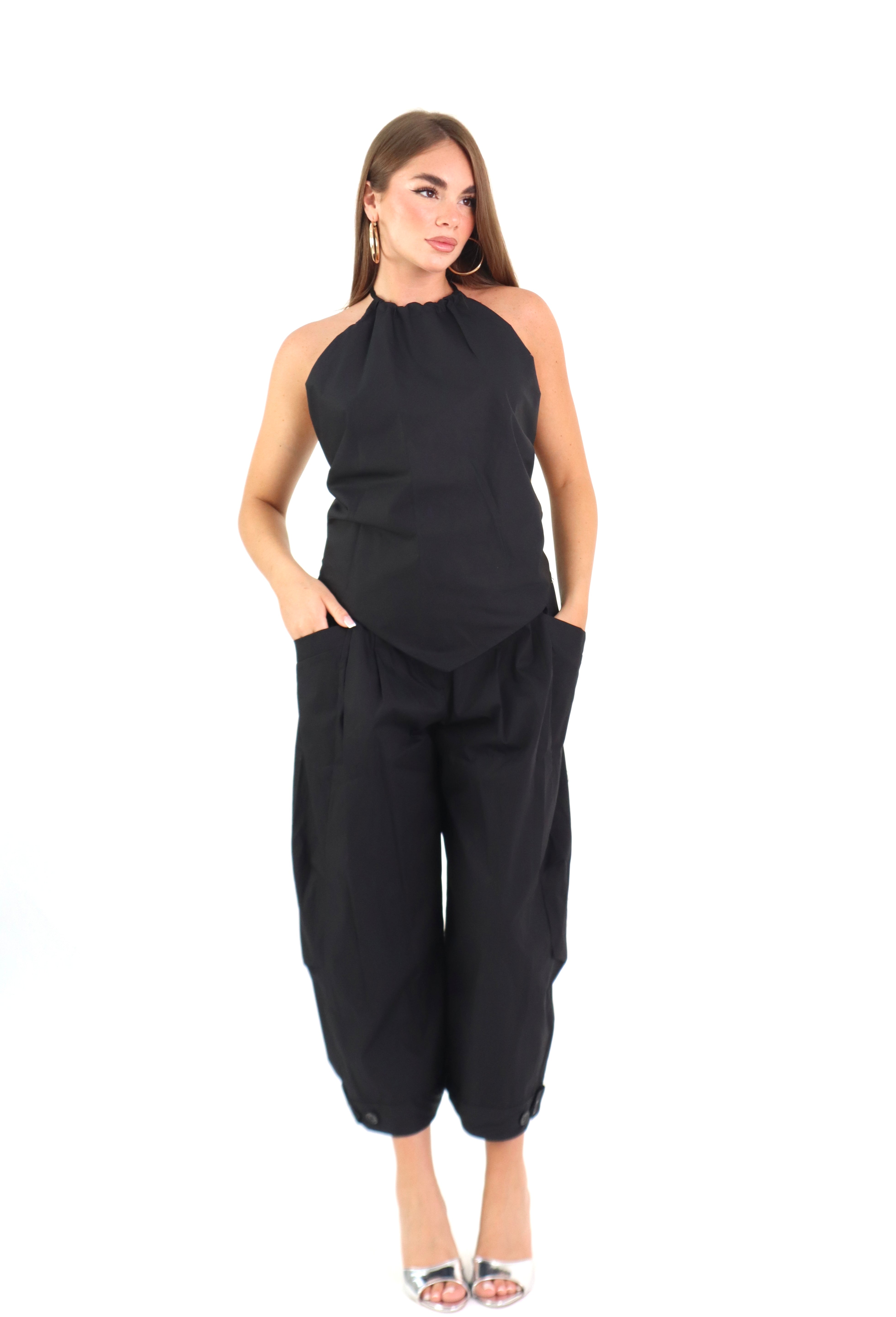 PANTALONE AMERICA NERO