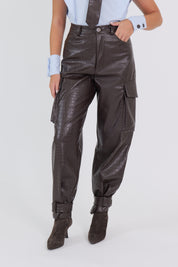 PANTALONE CARGO MORO
