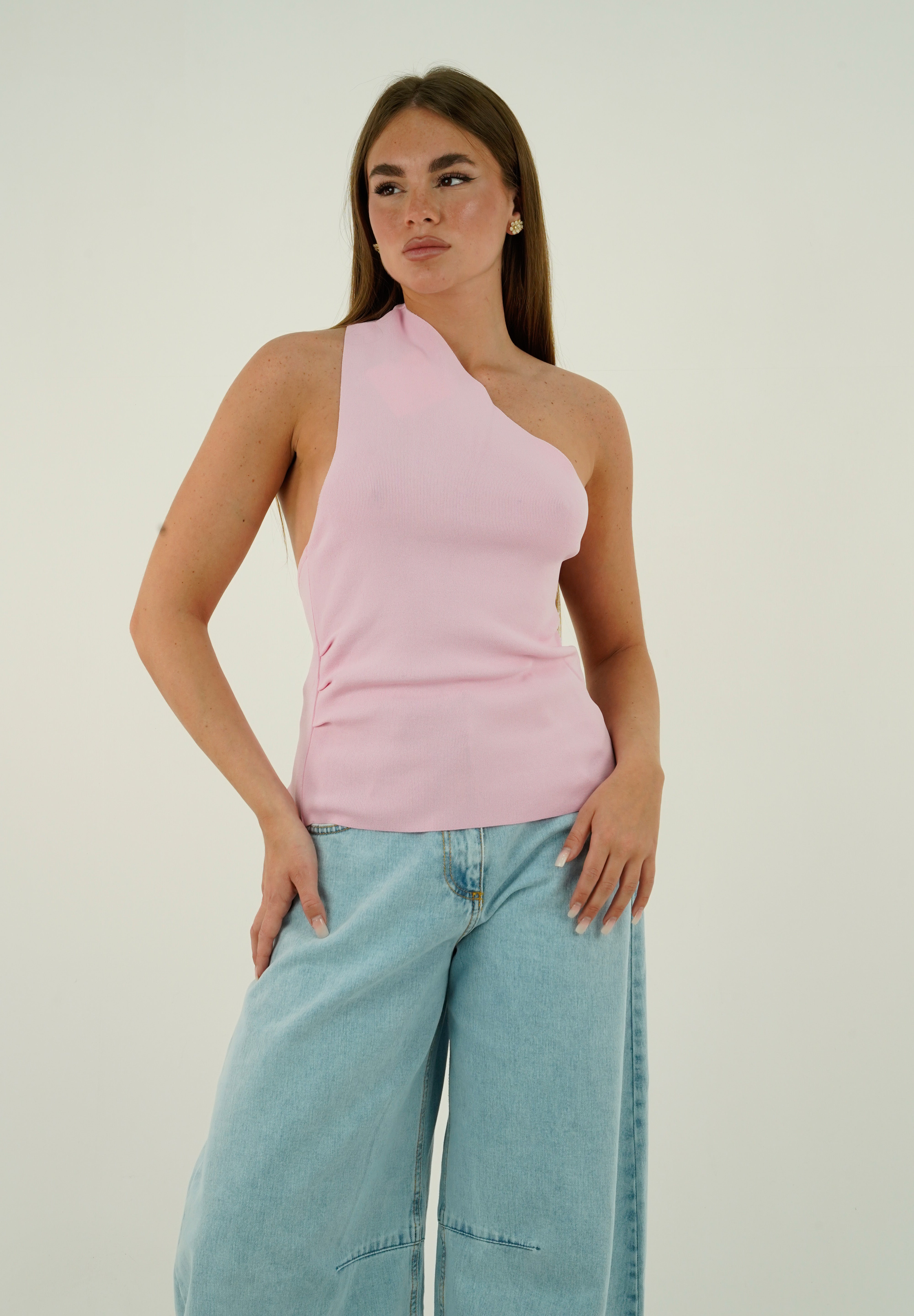 TOP MONOSPALLA PINK