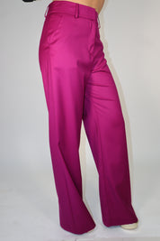 PANTALONE VITA ALTA FUXIA